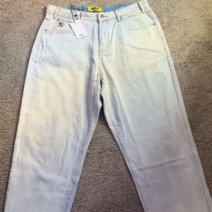 Butter Goods Screw Denim Pants - Light Blue